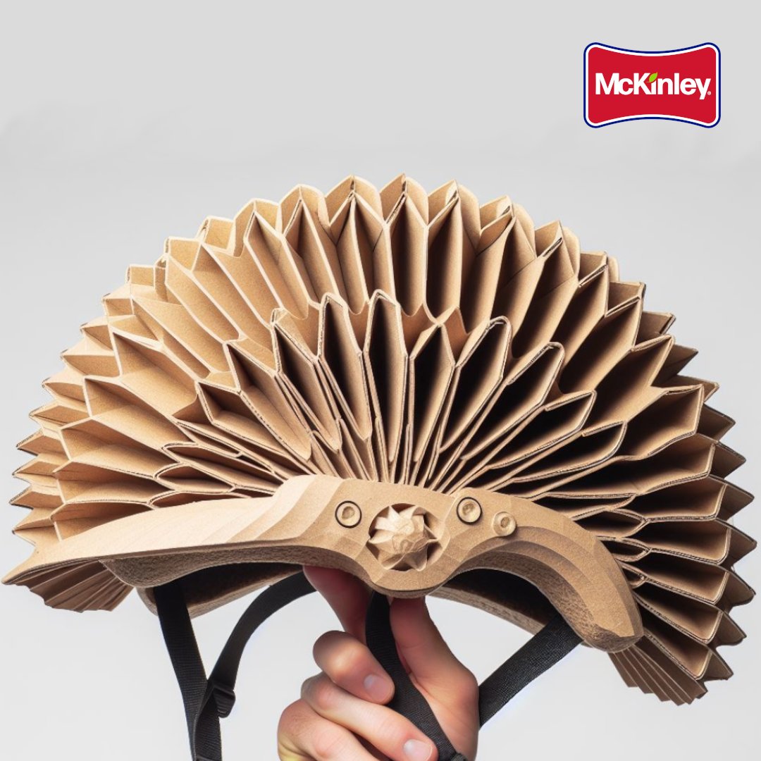 We are so proud to see others innovating to incorporate sustainable #paper in our everyday lives - like bike helmets that are just as safe as other materials and much more eco-friendly.

#McKinleyPackaging #McKinleyPaper #Packaging #Sustainability #SustainablePackaging