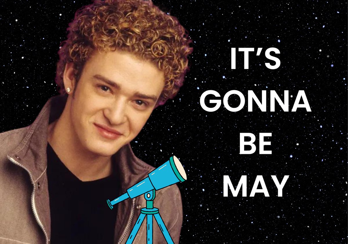 Technically, it already is. Check out what's in the night sky for the month of May and get NSYNC with your inner stargazer. 🔗: planetary.org/night-sky/nigh…