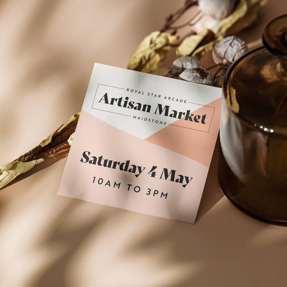 The Royal Star artisan market will take place this Saturday (4 May, 10am to 3pm). See you there!

#maidstone #royalstararcade #supportsmallbusiness #artisanmarket