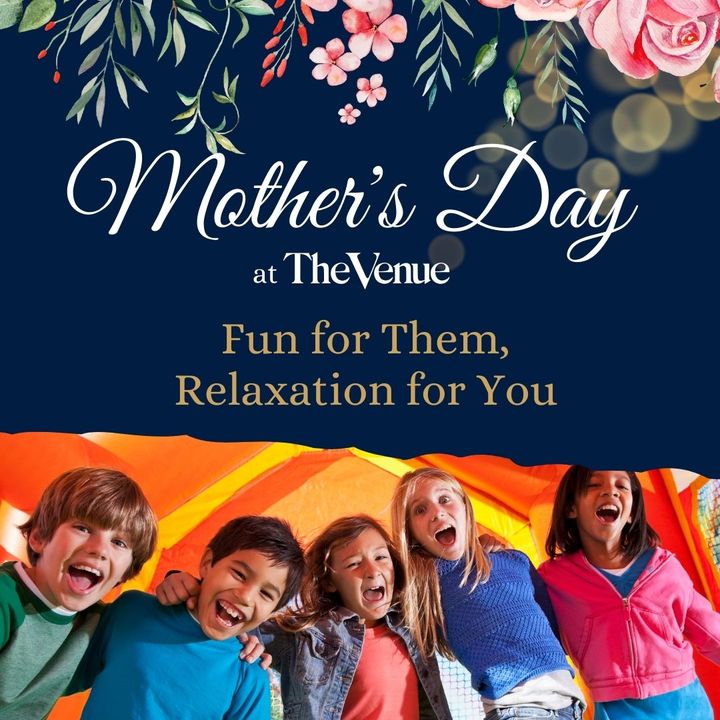 This #MothersDay, let the kids play while you relax at The Venue! Fun games and a delicious brunch buffet await. Reserve now! thevenuemothersday2024.eventbrite.ca

#FamilyFun #MothersDay