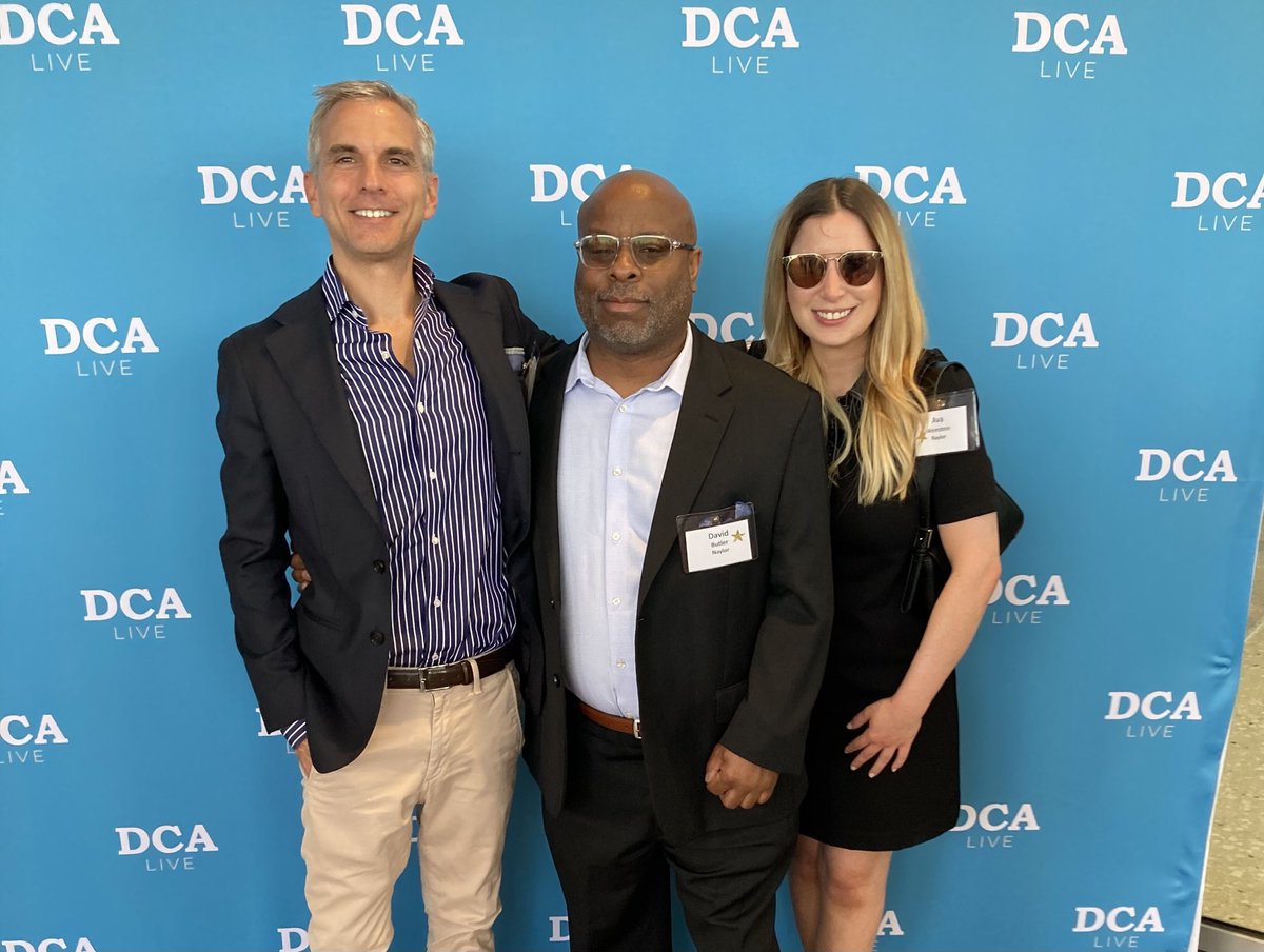 What an incredible afternoon at the DCA Live Top Association Leaders event yesterday! 🌟 Jack Fordi, David Butler and Ava Weinstein had a wonderful afternoon celebrating the outstanding leaders of the DC region's association and non-profit community!