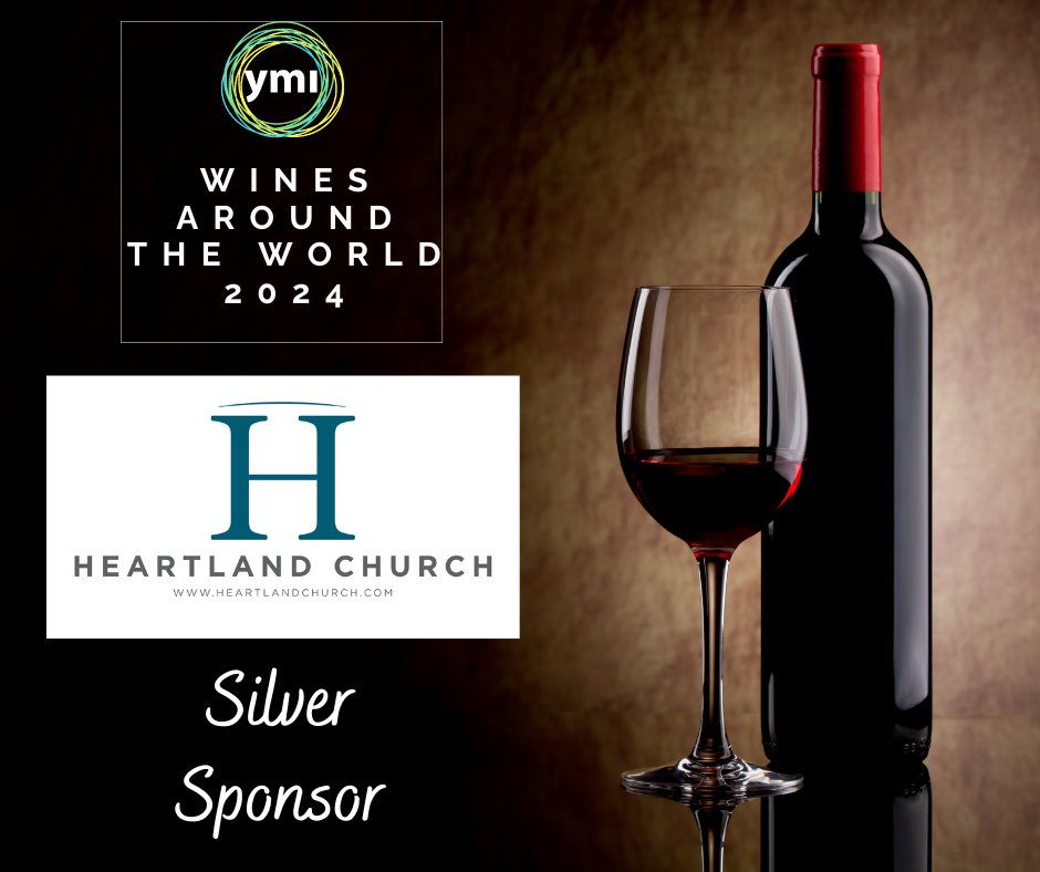 Today we would like to highlight one of our silver sponsors for our 2024 Wines Around The World Event. Thank you so much, @HeartlandChurch! We are so grateful for your support!