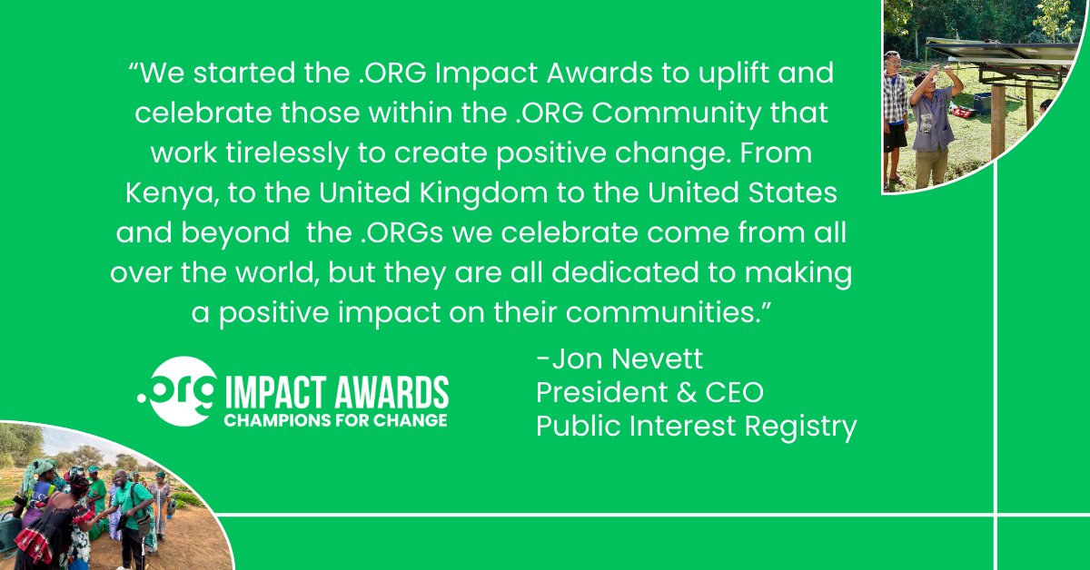 PIR President & CEO, Jon Nevett, shares how the #ORGImpactAwards are an important part of PIR’s efforts to shine a light on innovative changemakers, and build a collaborative community of mission-driven leaders. thenew.org/call-for-nomin…