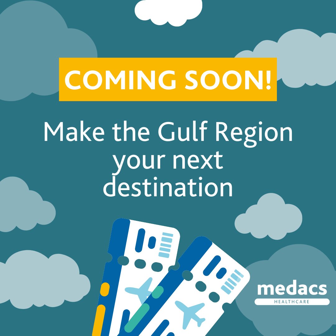 We have some exciting news to share with you 👀

It’s time to make the Gulf Region your next working destination… More details coming soon!

#DoctorJobs #NurseJobs #MidwifeJobs #AHPjobs #MiddleEast #GulfRegion