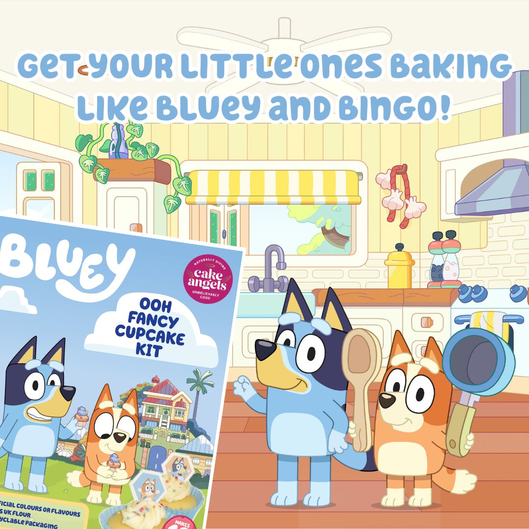 Get ready to unleash your little one's inner baker with the help of our favourite Australian pup duo, Bluey and Bingo! 🐶🍰 With this kit, your little ones can whip up their own scrumptious treats!🥰

#newproduct #newlaunch #Bluey #BlueyCupcakeKit