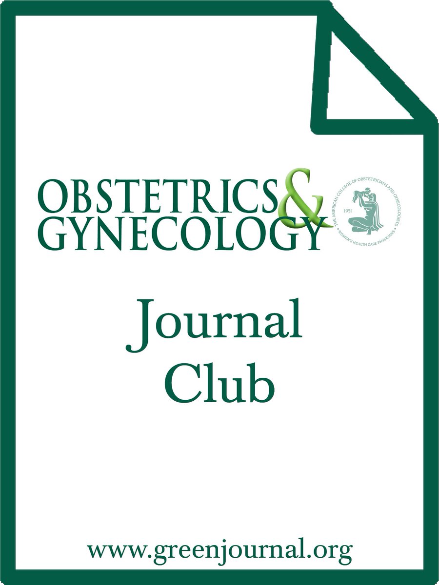 Use our Journal Club toolkit to start off a discussion about the induction of labor article! ow.ly/va0830sBMEL
