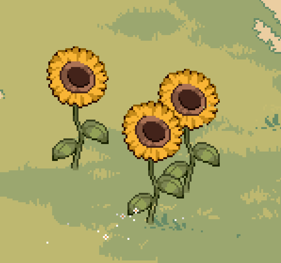 Sunflowers #pixelart