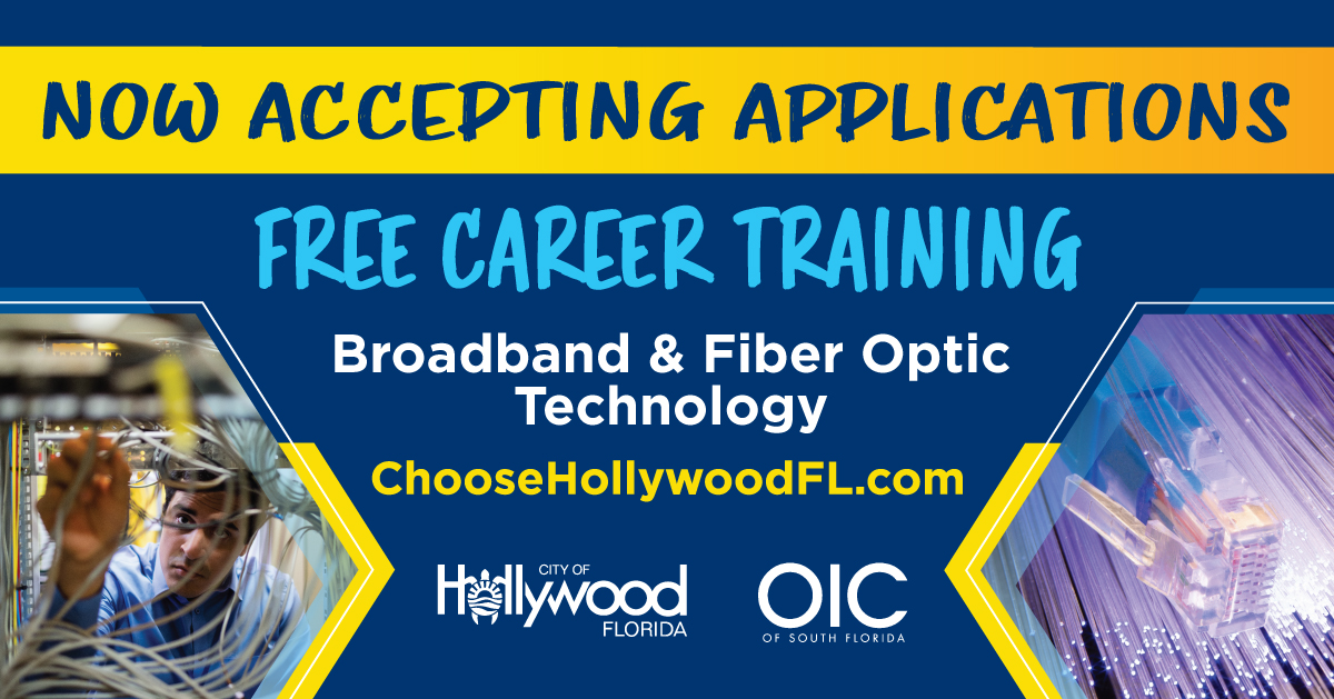 📢The Application Portal is Open! Apply! #FREE Work Skills Training Scholarships Available For Eligible Hollywood Residents. Gain valuable skills and knowledge in this high-demand industry. Spots are limited! Saturdays - 9am-2pm Course Dates: 6/1 - 8/17 choosehollywoodfl.com/CivicAlerts.as…