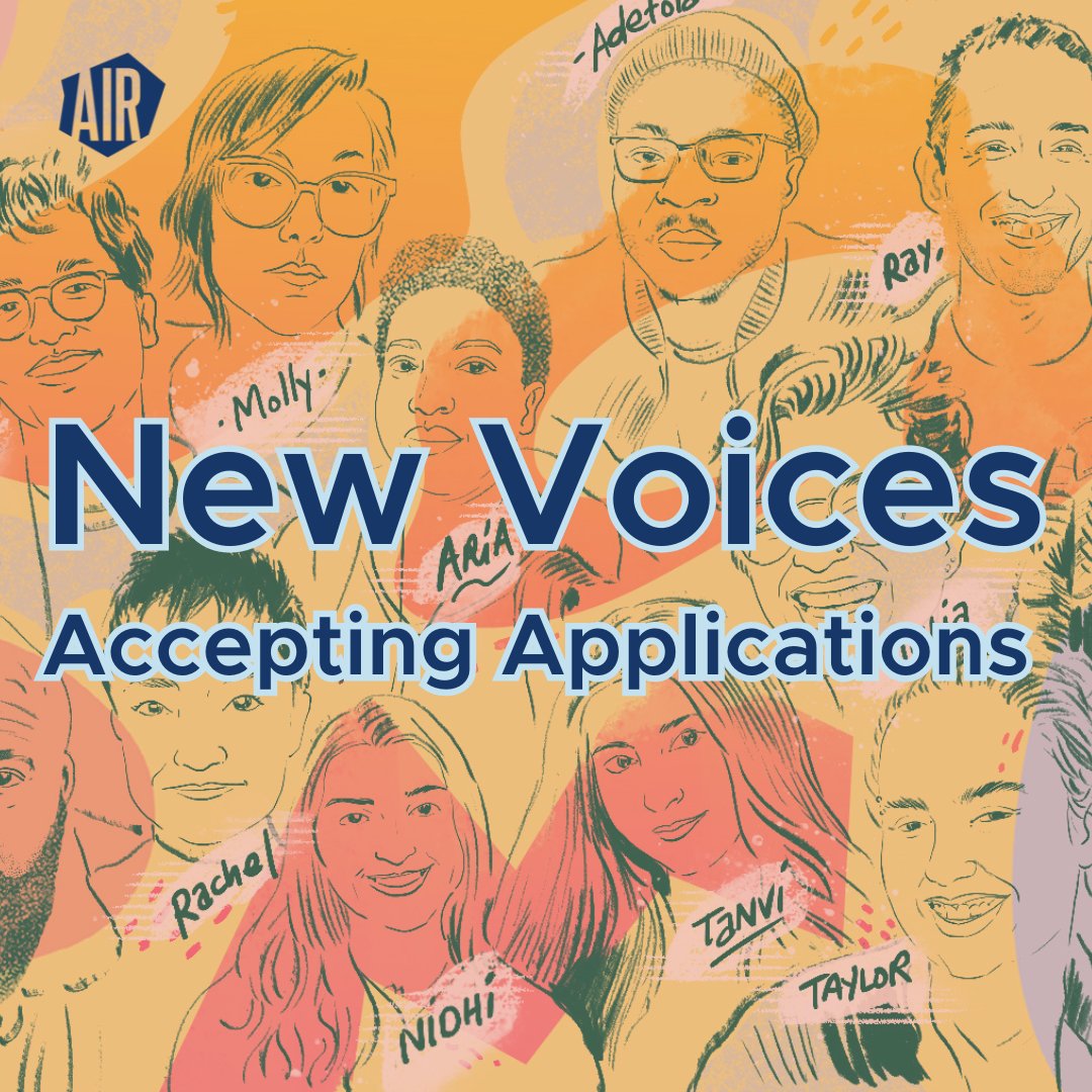 New Voices is back, uniting emerging audio makers in a 5-month virtual program from Aug-Dec 2024. 16 participants will receive mentorship, workshops, a $1,000 stipend + a supportive community. Info session on 5/9, apply by 5/17. Apply now: ow.ly/Vgqp50RtXuE