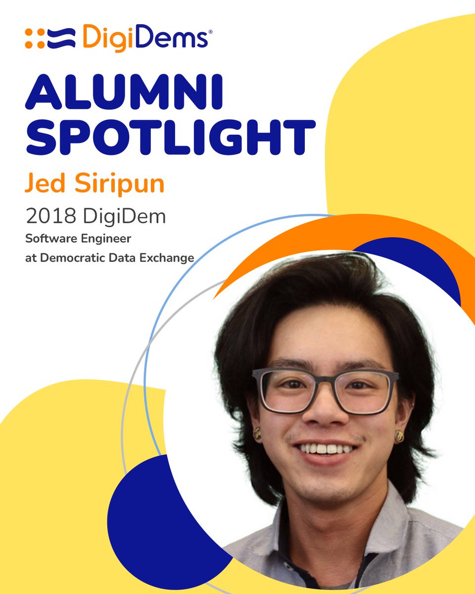 DigiDems's tweet image. Jed, a 2018 DigiDem, played a key role on the Manchin campaign where his work automating comms &amp;amp; data processes was essential to their victory. Now at @DemDataExchange, he leverages his experience to enhance data solutions across the ecosystem!

#DigiDemsAlumni #TechInPolitics