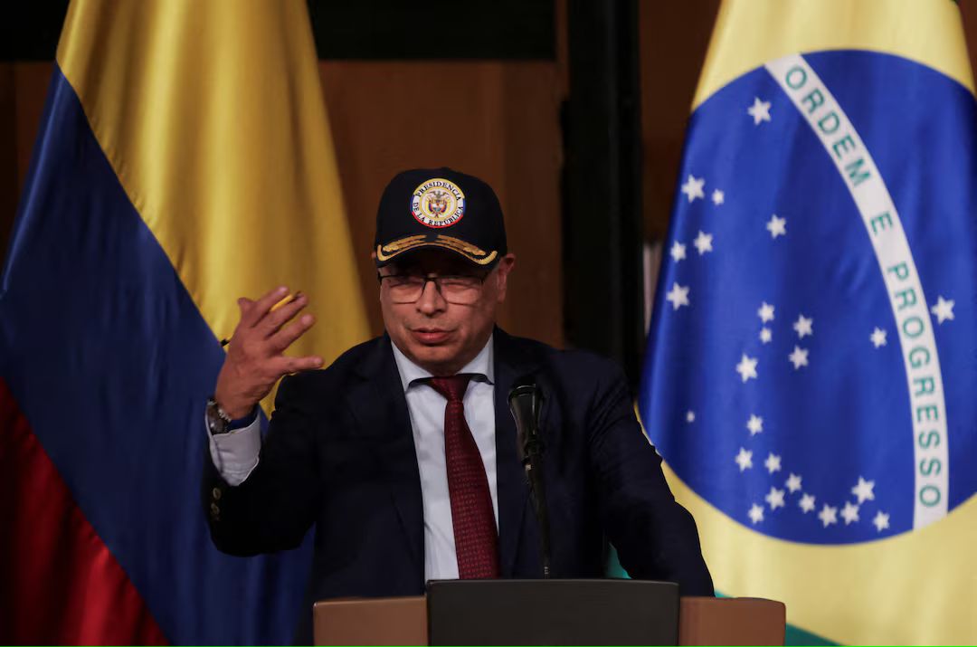 BREAKING | Colombian President Gustavo Petro says he will break diplomatic relations with Israel “for having a genocidal government.”