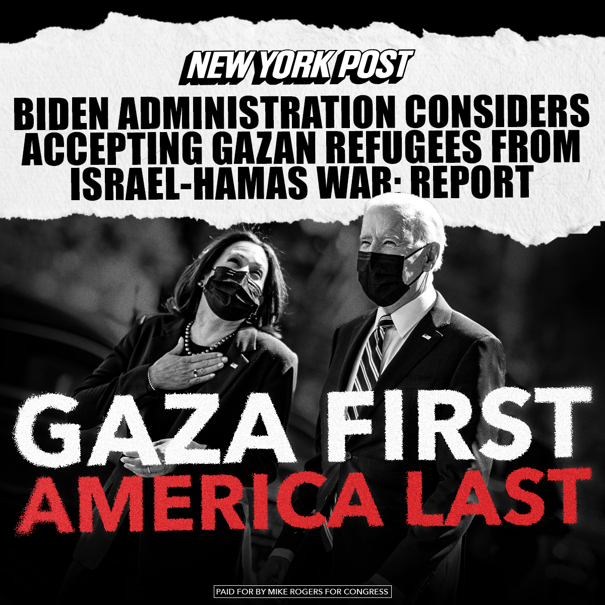 Americans are STILL being held hostage by Hamas, but instead of doing EVERYTHING to bring them home, Joe Biden wants to welcome Gazan “refugees” into OUR country with open arms. Make no mistake, the radical left hates our country and our values.