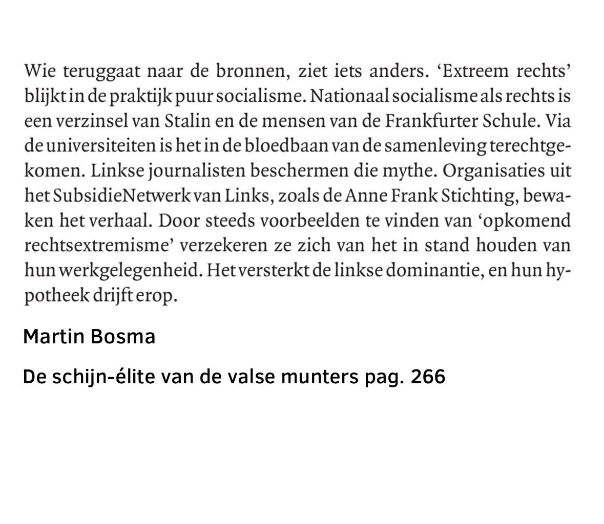 Straks vieren we 4 mei zoals in Italië, met stoeten fascisten die herdenken we dat linkse socialisten ons tijdens de Tweede Wereldoorlog onderdrukten en de Anne Frankstichting ze verdedigt.