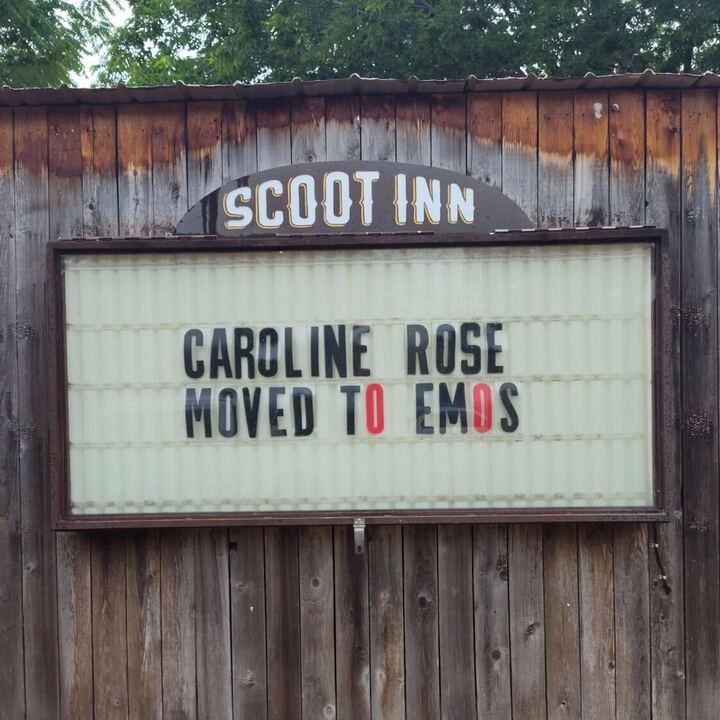 ⭐️ VENUE CHANGE ⭐️ Due to inclement weather, Caroline Rose with Ian Sweet is MOVING from Scoot Inn to Emo’s! Doors - 6:30pm Show - 7:15pm MORE TIX AVAILABLE! 🎟️ livemu.sc/4a0oUqi *All previously purchased and authentic tickets remain valid*