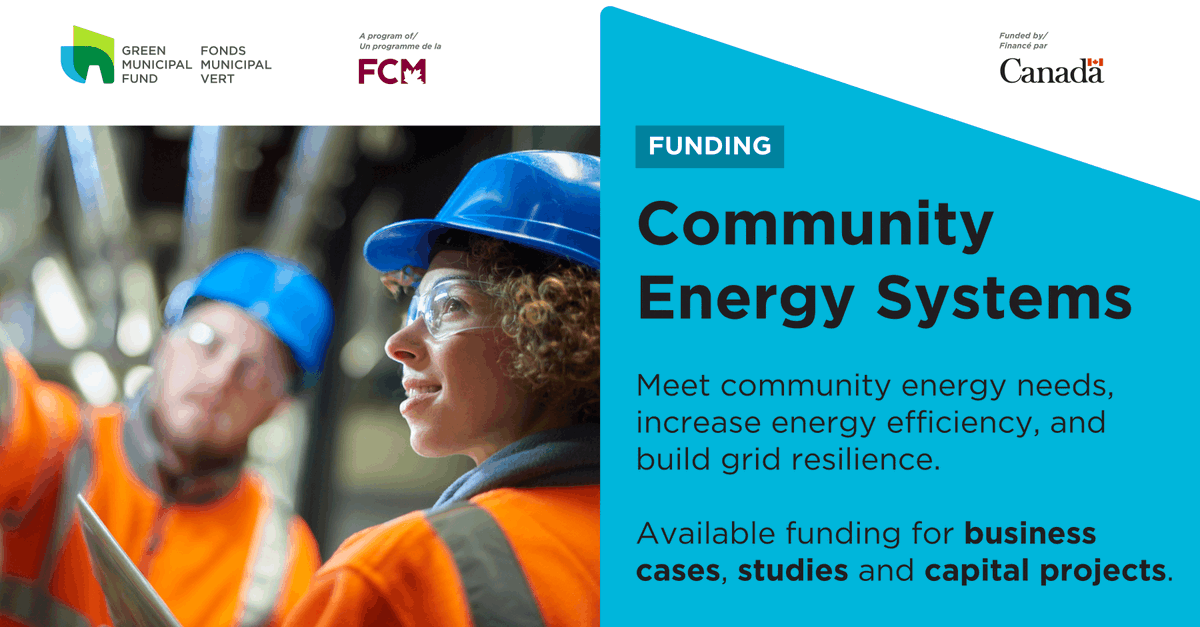 The small town of Raymond, AB, installed a series of solar panels that offsets 100% of its operational electricity use and saves nearly 700 tonnes of CO2 per year. This project won the @FCM_online #SustainableCommunitiesAward for energy in 2020. Have an energy project in mind?…