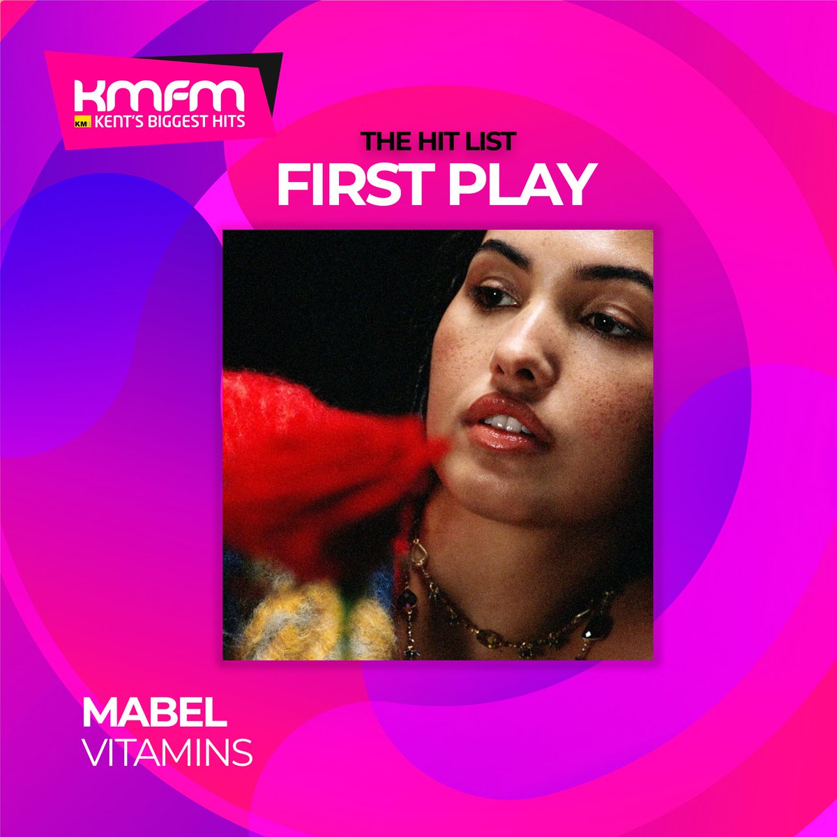 🥗 The return of @Mabel is a HEALTHY one. Check out her comeback hit after a few years away...

#Vitamins is tonight's #FirstPlay across #Kent!

🔊 kmfm.co.uk/player