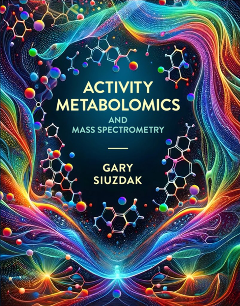 Another brilliant contribution to #metabolomics and #MS from @kadzuis - Thanks Gary for this wonderful free book. I’ve downloaded and will read and will distribute.  Please RT masspec.scripps.edu/about/mass-spe…