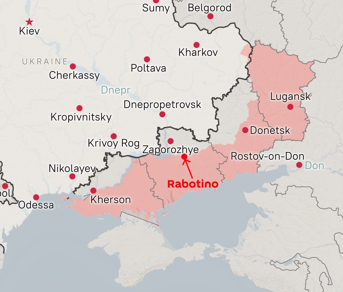 Imminent liberation of Rabotino will be personal defeat for Zelensky Reports of Russian troops raising the Russian flag over village of Rabotino in Zaporozhye signal the imminent collapse of a stronghold that Ukraine’s president has invested a great deal of personal political…