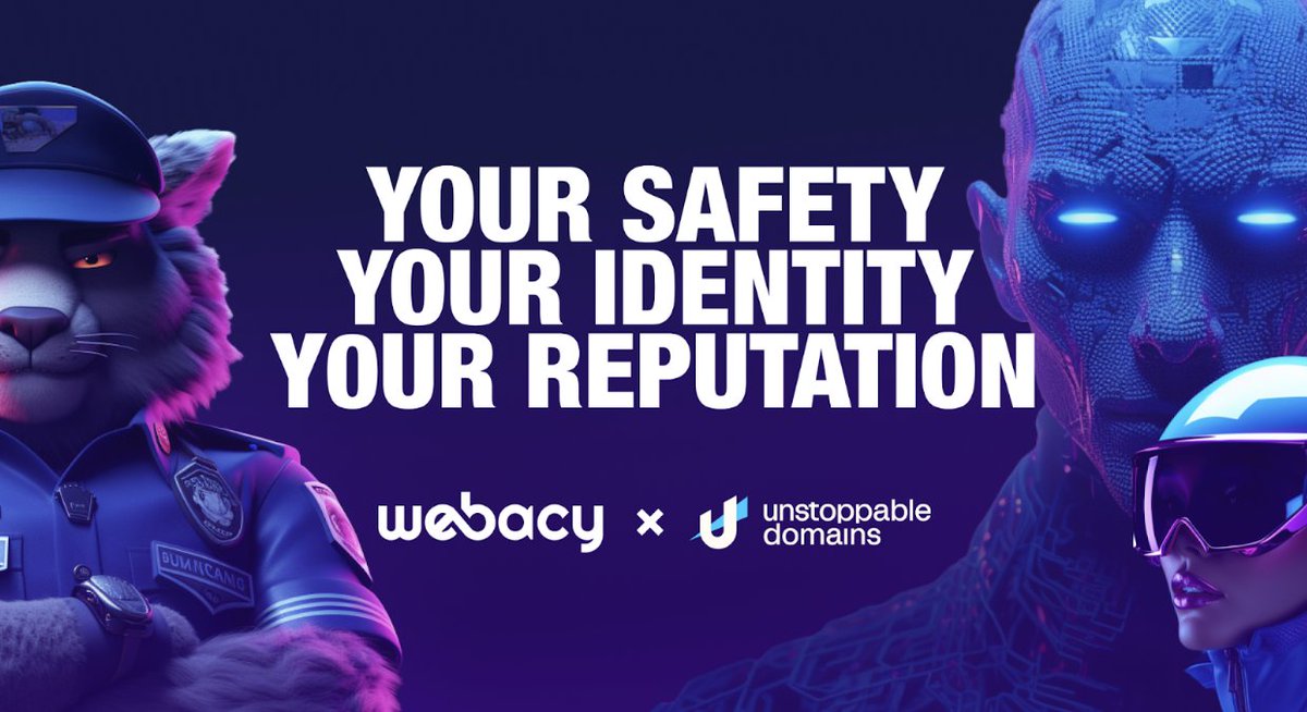 So excited to announce that @mywebacy now supports LOGIN through @unstoppableweb domains! Try it out!