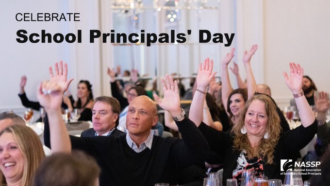 Today, on School Principals' Day, we are sending you love to get you through the end of the school year. We celebrate you and everything you do! #SchoolPrincipalsDay