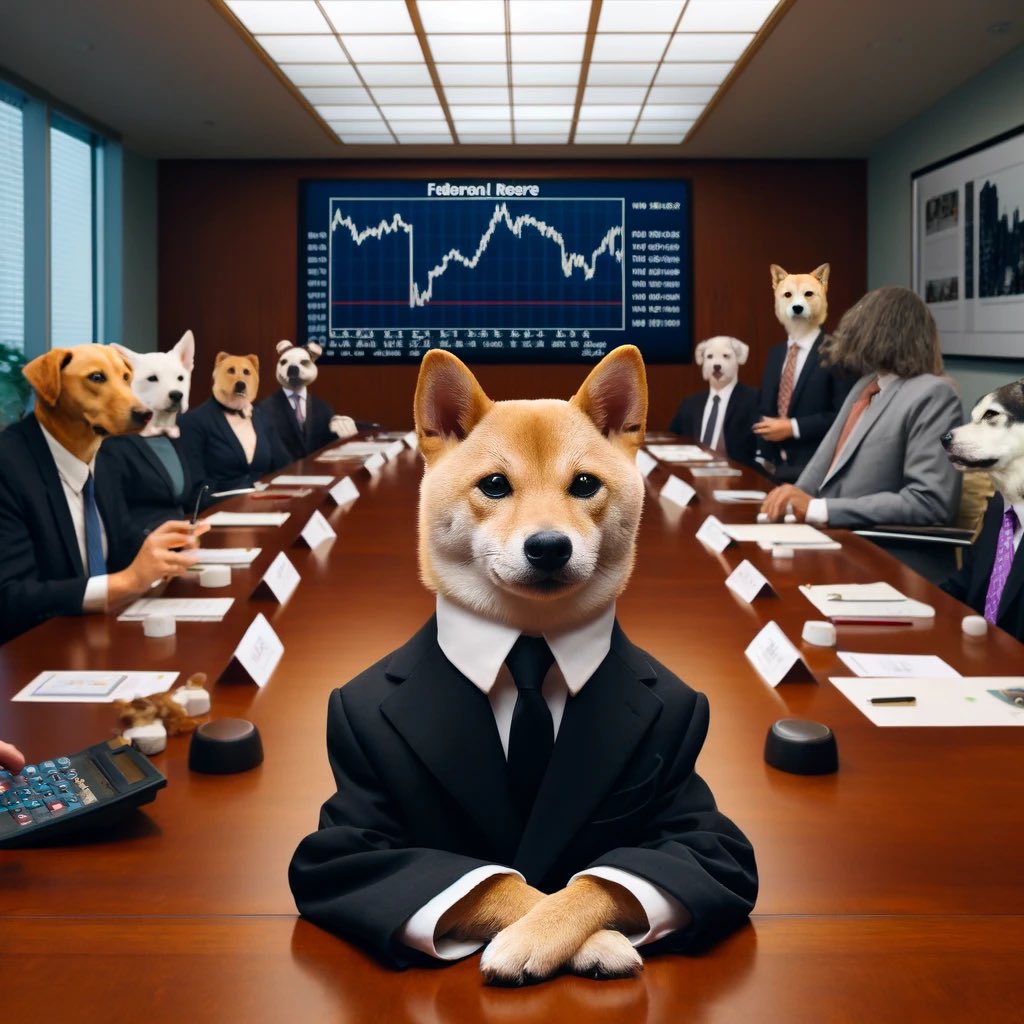 GM #DOGECOIN FAM

🐶 BREAKING: #Doge just saved the day by stopping interest rate hikes! Walked into the Fed, whispered, and boom - no rate hike. 
Who knew economics could be so paw-some? 😂 

#Fed #Dogechain