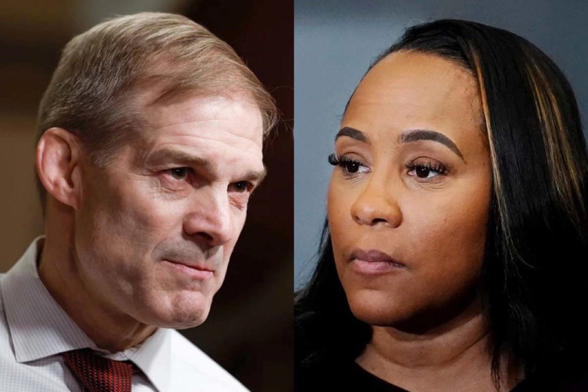 🚨BREAKING: Rep. Jim Jordan has just launched an investigation into Fulton County DA Fani Willis. 

Do you support this?
Yes or No