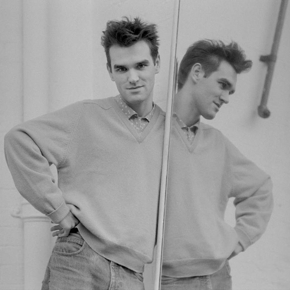 If Morrissey had a conjoined twin. Photo by Andrew Catlin, circa 1985