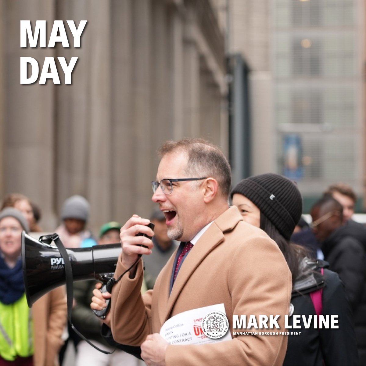 Happy May Day to all! 🔧👷🧑‍⚕️ Today and always, we're proud to support unions of workers fighting for fair wages and fair contracts! #UnionStrong