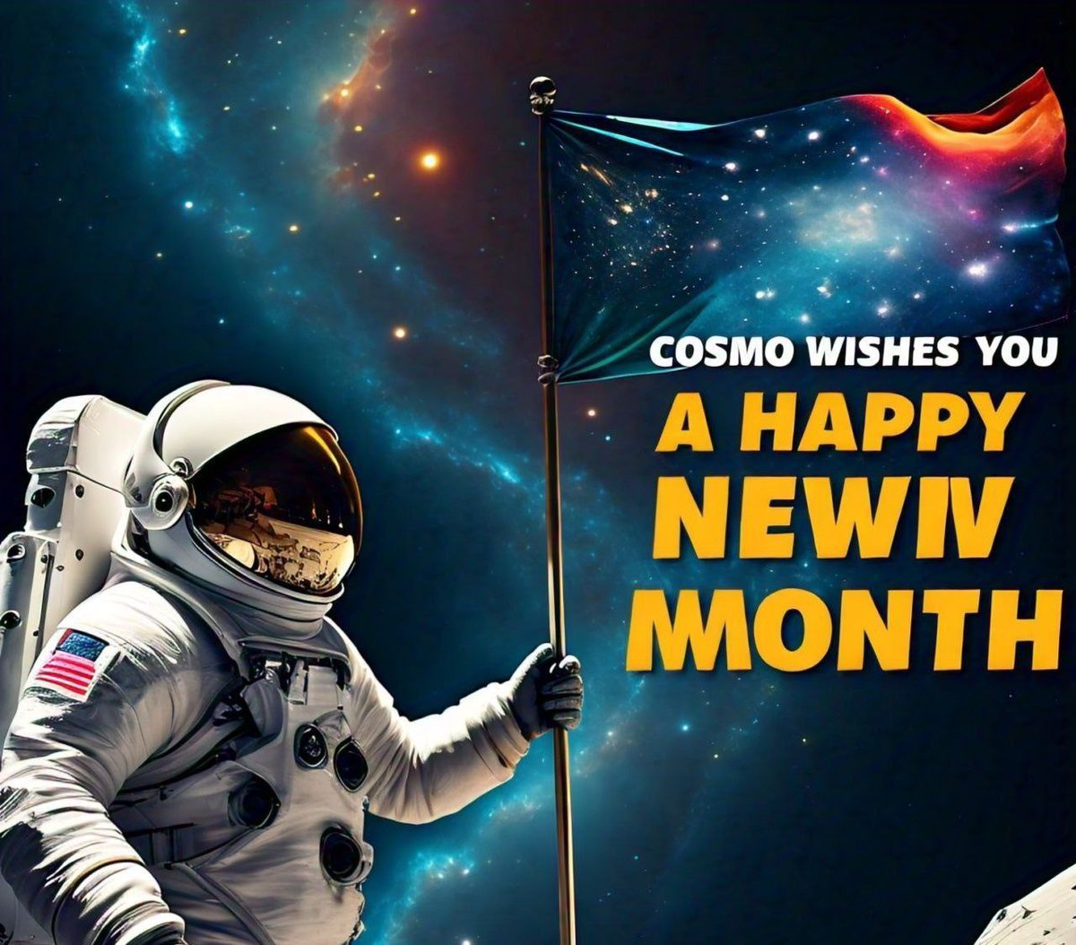 Happy New Month From The Cosmo Family May the market of crypto be green for all investors. We are still at your service. Let's make a based partnership. Dm t.me/Moon_Chadz for more information or partnership.