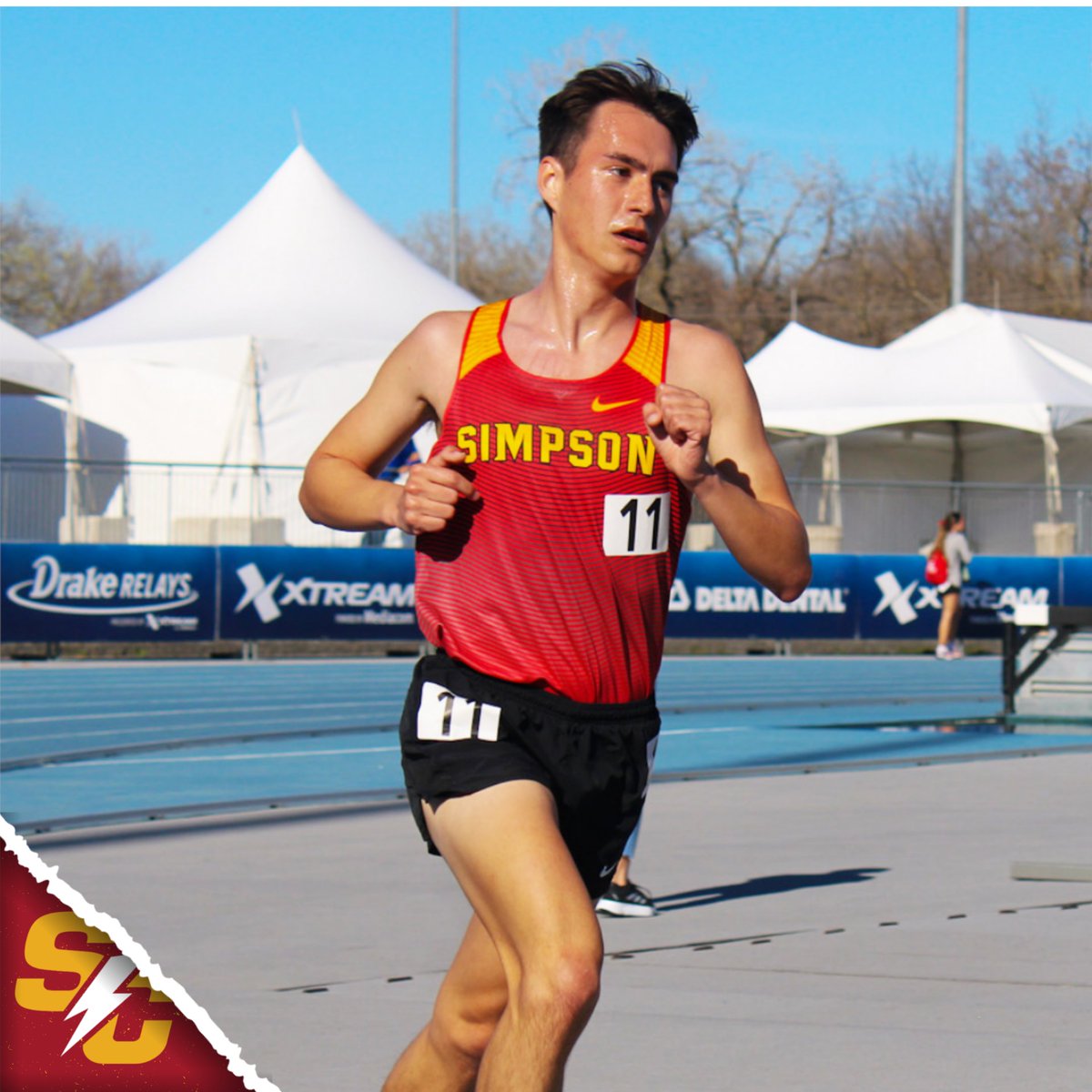 The @SimpsonXCTF men rose one spot to No. 21 in this week's edition of the USTFCCCA National Rankings. The Storm collected 86.63 points and were represented by four athletes in six different events. 📰 tinyurl.com/25tt83te #rollriversTF