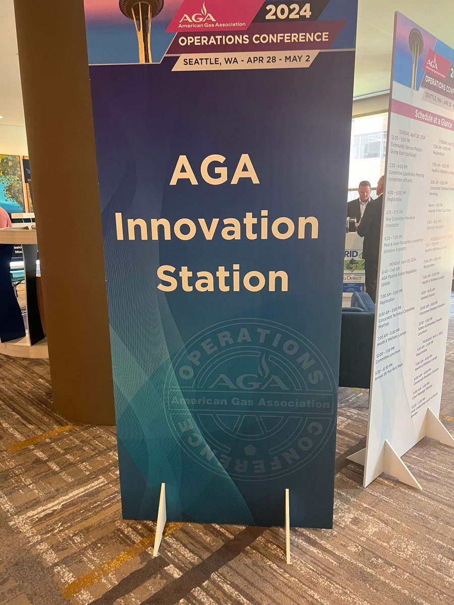 it's a full house at #AGAOps24! Attendees enjoyed the Awards of Mertit Luncheon and Opening Reception yesterday, and are now diving into the cutting edge info on innovations in the natural gas industry - past, present, and future. Check out the event hashtag for the latest.