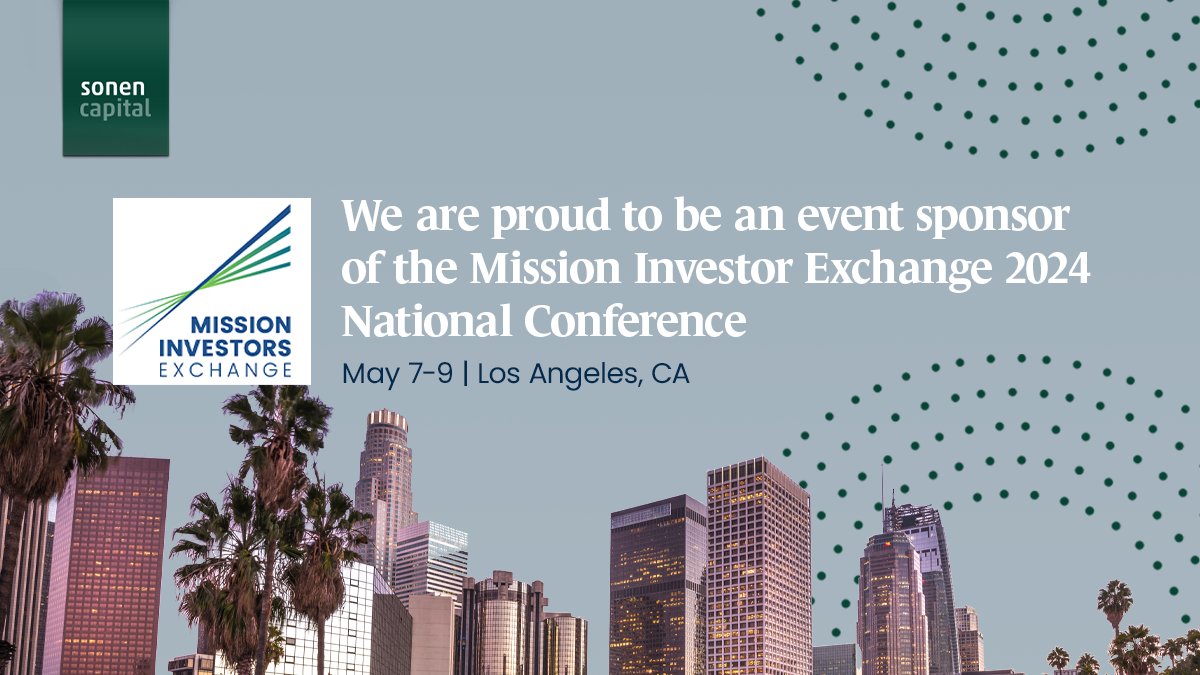 This year @MissionInvest brings together foundations,  philanthropic asset owners, and #impinv practitioners to explore utilizing entire endowments, activating for equity, and environmental sustainability. We look forward to engaging with you there!