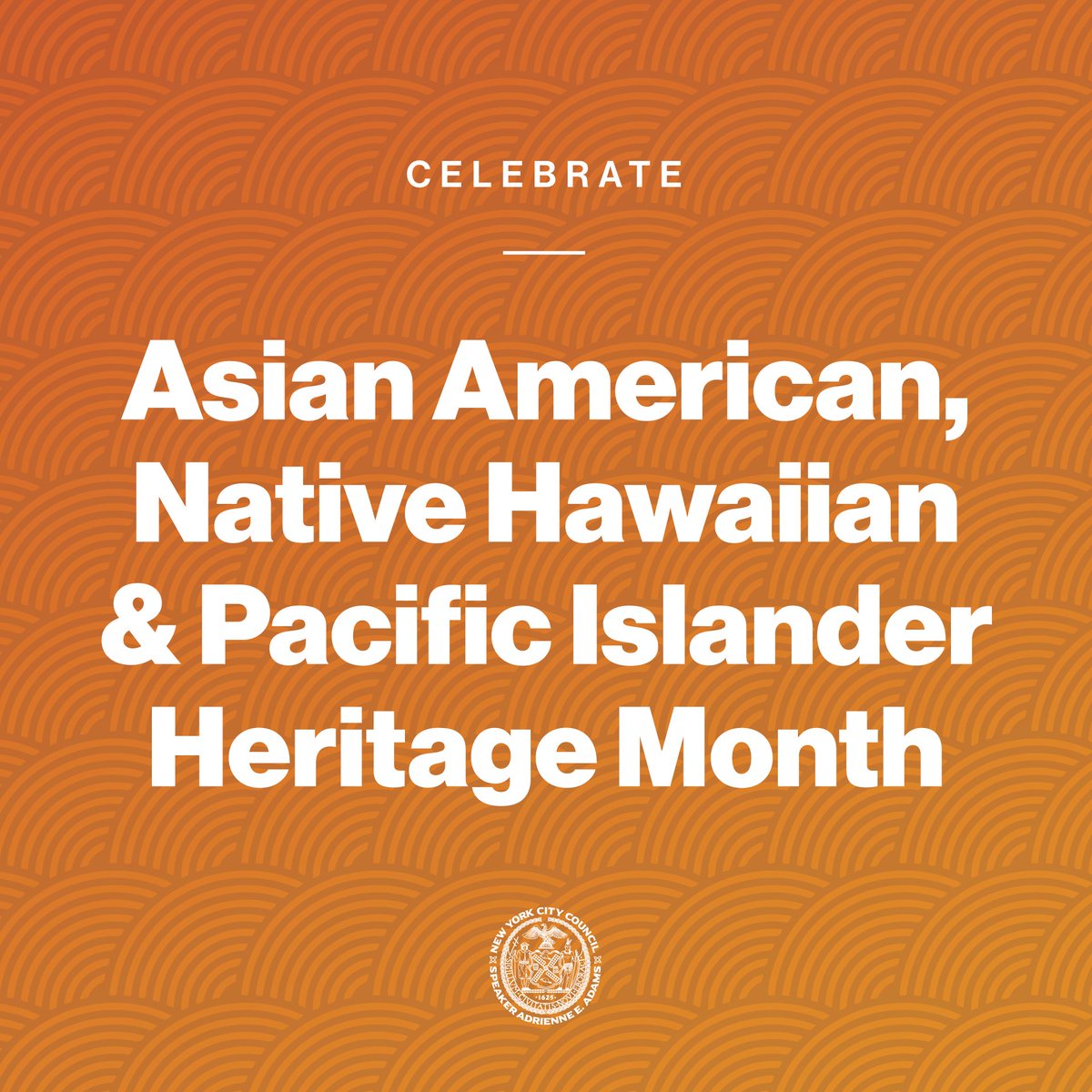 May is #AANHPIHeritageMonth! 

New York just wouldn’t be the same without our #AANHPI communities, and @NYCCouncil is proud to celebrate the incredible culture and contributions of Asian New Yorkers today and every day.