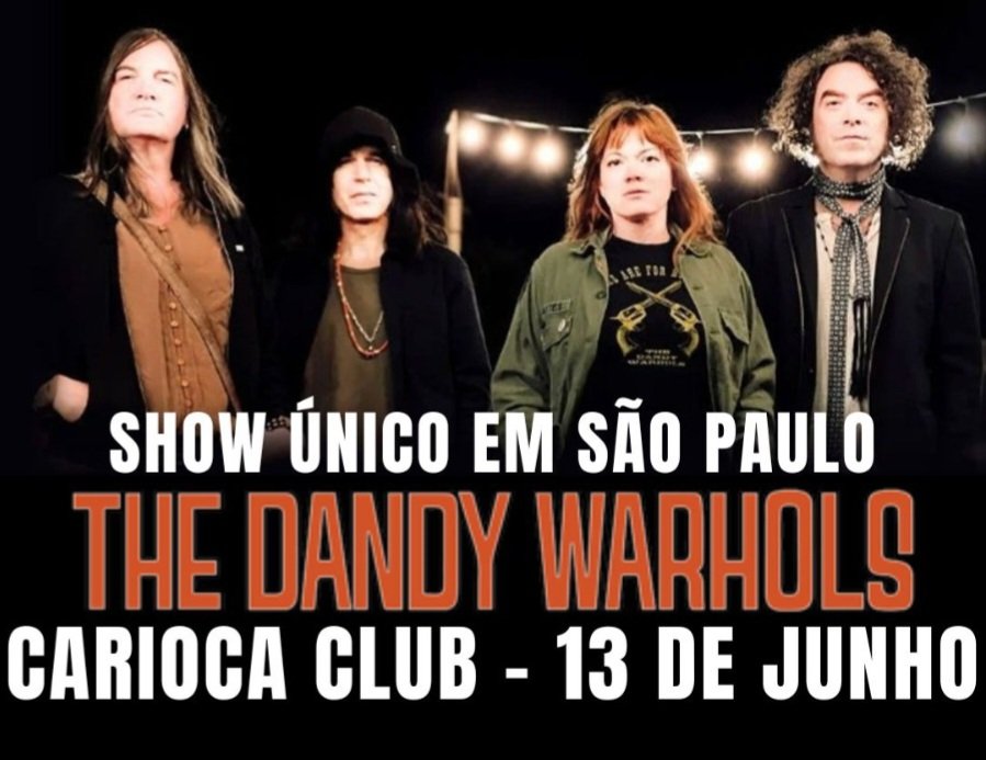 DANDY WARHOLS + AUTORAMAS clubedoingresso.com/evento/thedand…