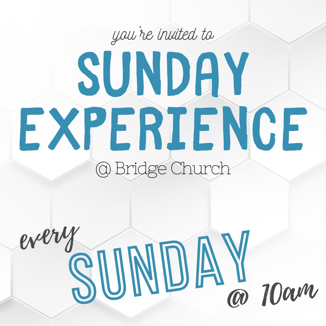 BridgeChurchUT's tweet image. Pastor Chase will be sharing about dealing with disappointment ... see you Sunday @ 10AM! #yaychurch