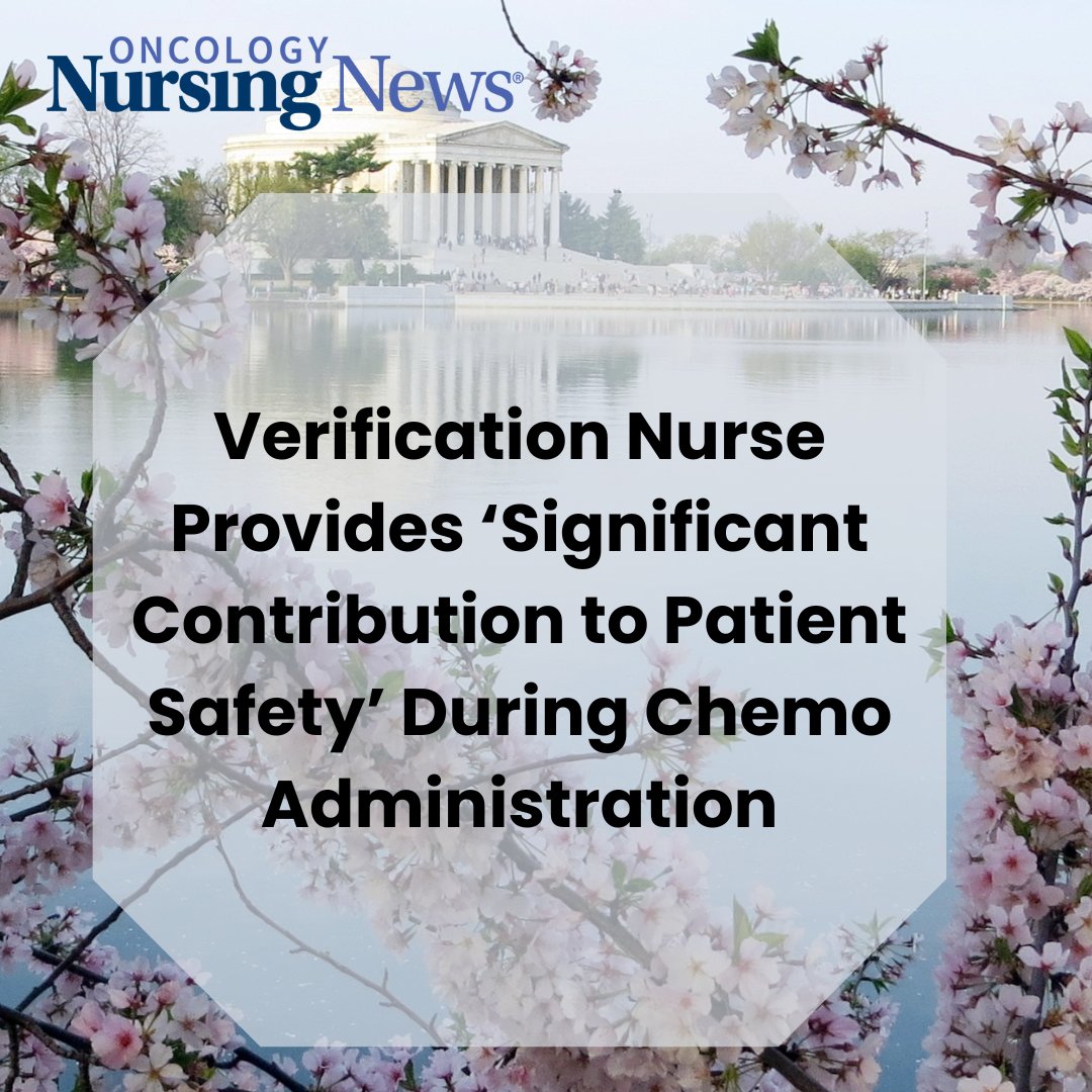The role of a verification nurse can lead to several benefits, including the prevention of errors from reaching the patient, decreased workload, and potential cost savings from less drug waste. #ONSCongress @MSKCancerCenter oncnursingnews.com/view/verificat…