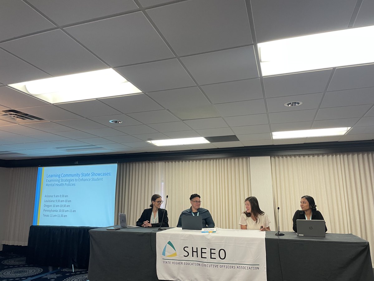 The last day of the JED/@SHEEOed inaugural state policy convening was full of examining strategies & reflecting on student #MentalHealth learnings w/ attending state leaders. Thanks to everyone who joined this special event. #MentalHealthMatters #JEDCares #StateWellnessBlueprint