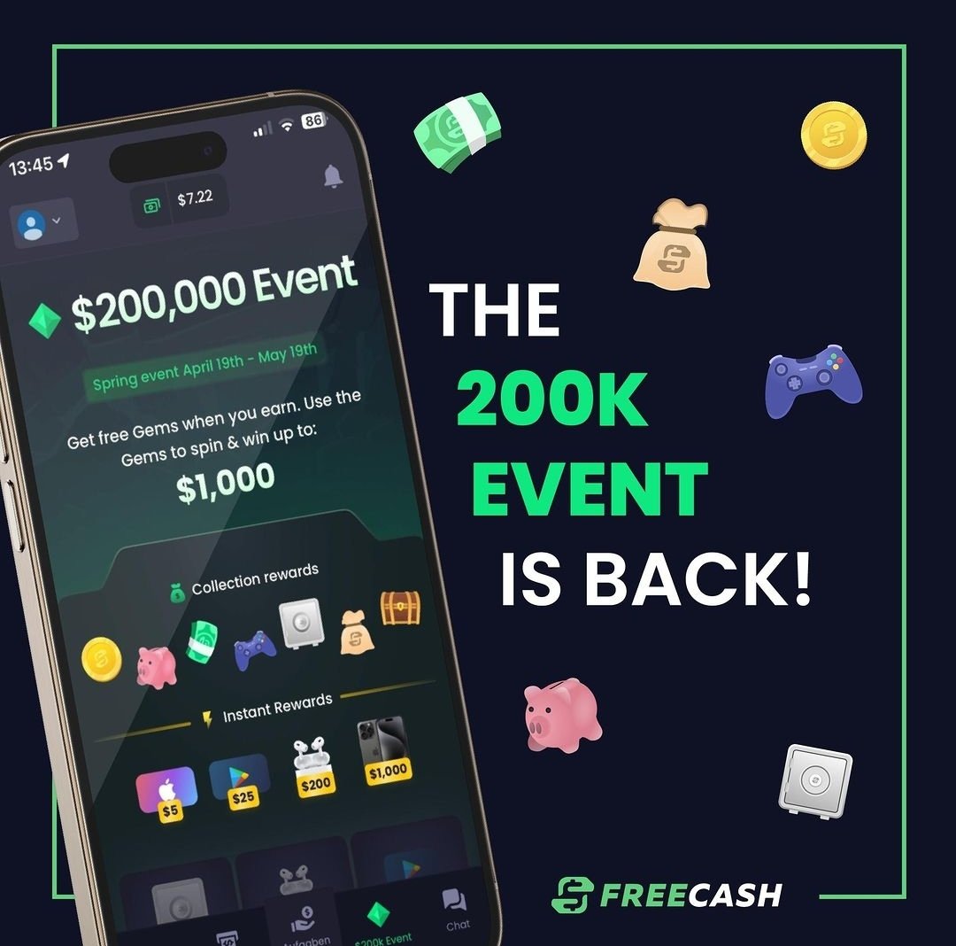 Have you already checked out the 200k event? 🤔💸