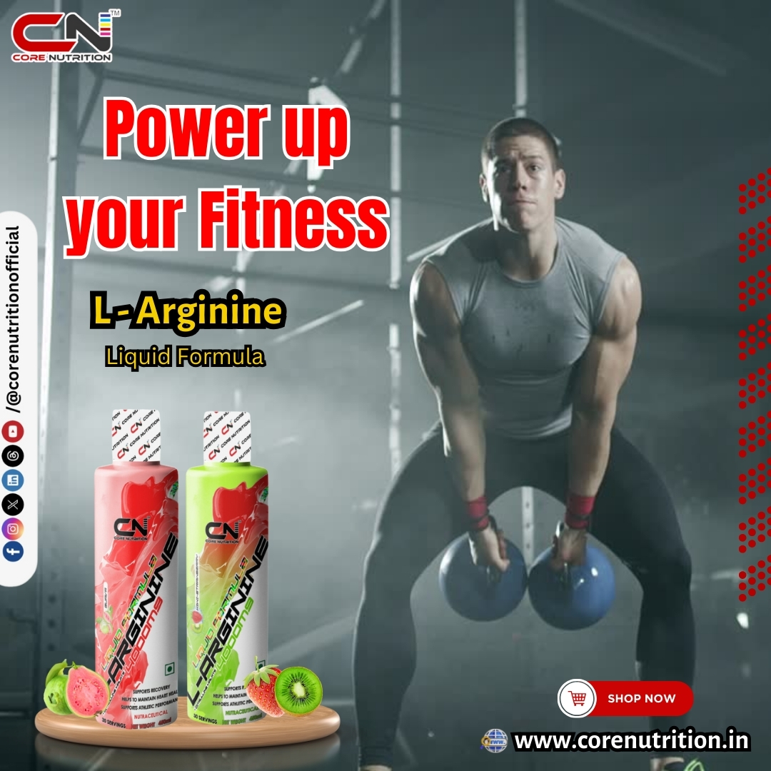 Power Up Your Fitness
L - Arginine (Liquid Formula )
Buy now : 🌐corenutrition.in
.
.
.
.
.
.
.
#fuelingyoursuccess
#corenutrition #larginine #aminoacids #preworkout #fitness #gym #workout #supplements