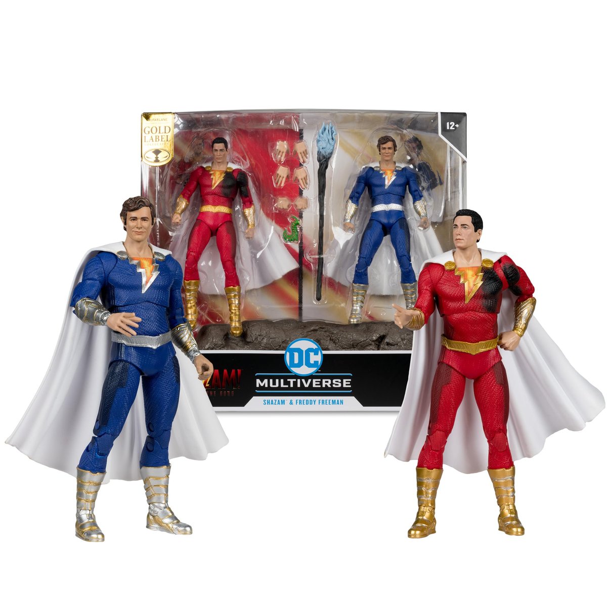 McFarlane Toys DC Multiverse Gold Label Shazam! Fury of the Gods Shazam & Freddy Freeman 2-pack is up for preorder on Amazon ($39.99) - amzn.to/3K2KSP3 #ad