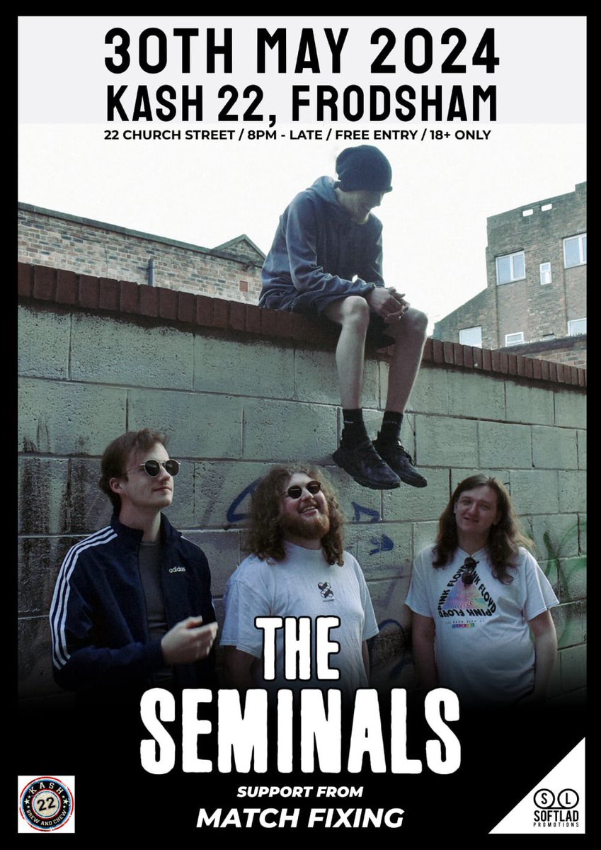 How do! Just announced! @kash__22 May 30th. Always free entry! Get involved. @theseminals @MatchFixingBand RT @frodshamtc @runcornworld @MikeAmesburyMP @bbcintroducing @HaltonHour