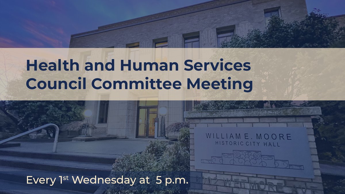 Everett Health and Human Council Committee meets tonight at 5 p.m. This committee meets on the 1st Wednesday of each month. Watch live: youtube.com/EverettCity Agenda and info: everettwa.gov/citycouncil
