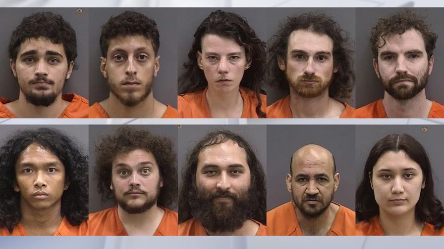 Mugshots of the valedictorians arrested at the University of South Florida.
