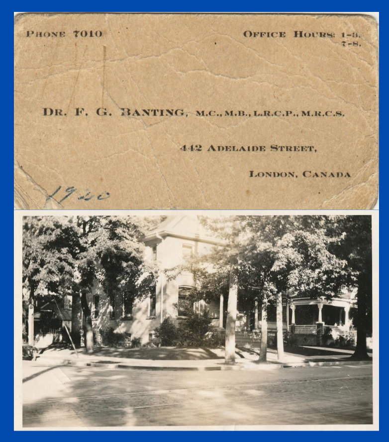 In recognition of #NationalPhysciansDay, visit our Facebook page shorturl.at/oPZ03 to learn about a special patient of Dr. Banting.
#BantingHouse #birthplaceofinsulin #thisplacematters #banting #T1D #T2D #insulin #diabetes #museums #ldnmuse #histmed #DoctorsDay