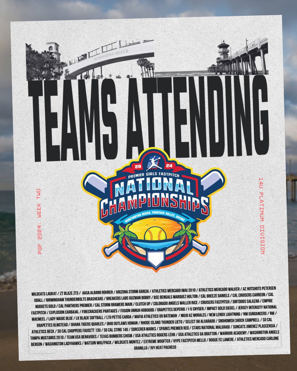 The PGF National Championships mark the culmination of the season for the most elite youth fastpitch players nationally, drawing the attendance of hundreds of college coaches across the country. 

#playPGF #PGF2024 #bestofthebest #thefutureofthegameishere