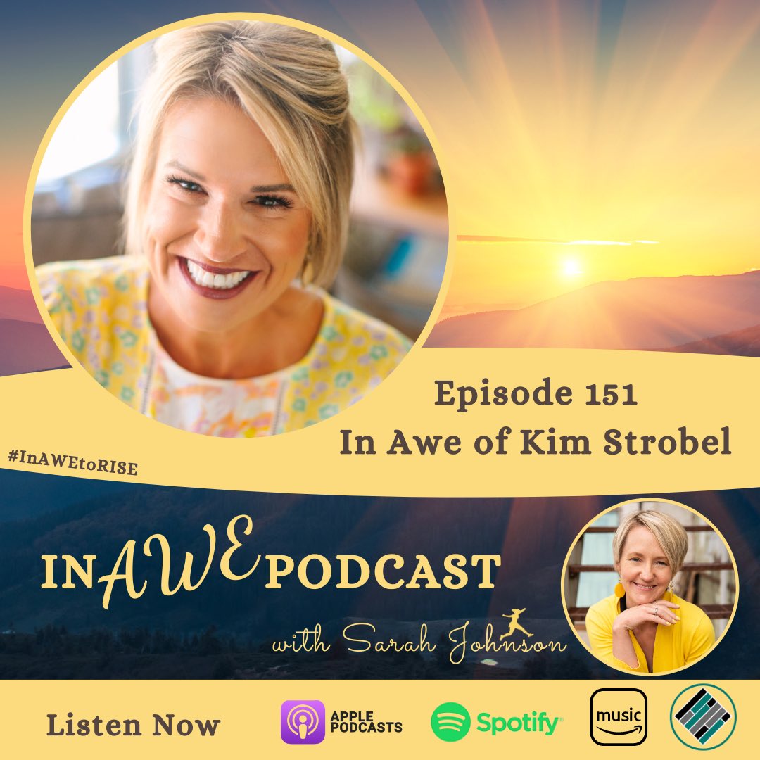 Ep 151 w @strobeled is packed with insights for living a more positive life, inspiration from Kim’s stories, and resources to take away. 🎙️ podcasters.spotify.com/pod/show/inawe… 💻 inawetorise.com/2024/05/episod… #inawetorise #inawe #inawepodcast #teachhappy #tbpodcaster #teachbetter #dbcincbooks