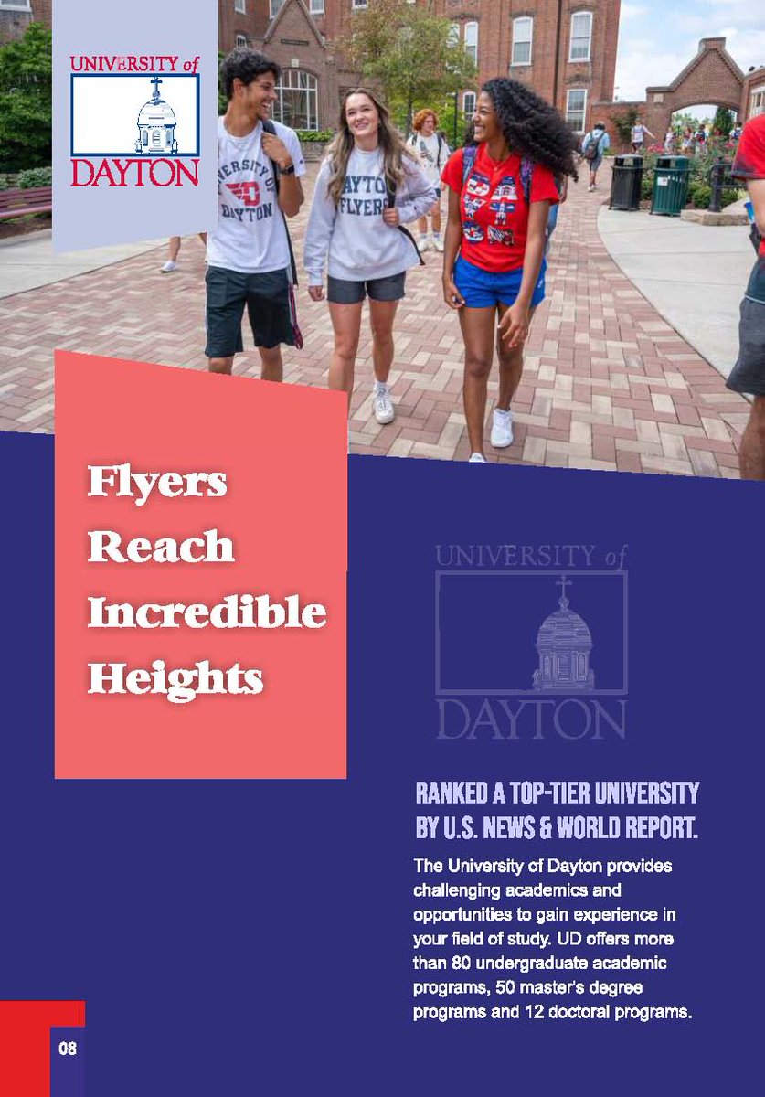 The University of Dayton offers more than 80 undergraduate programs and 50 graduate and doctoral programs, catering to the successful future of international students. Take the first step and submit your application today!

#studyoverseas #studyinusa #usauniversity #studyabroad