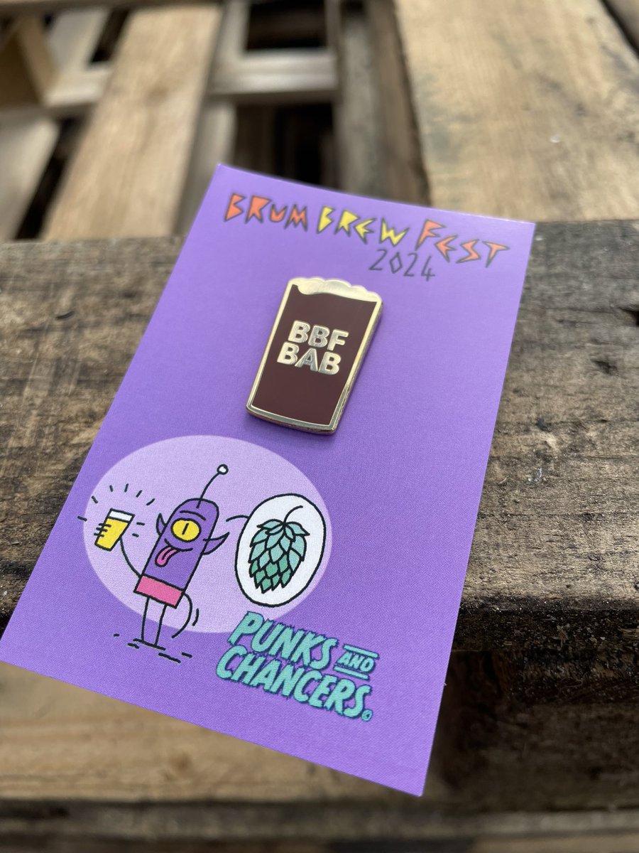 So I have a VERY small number of badges not collected at the weekend so I’m going to give you one more go!
The following applies between 3rd &amp; 5th of May at @TheWolfBham <a href="/TheJukebars/">The Juke</a> ONLY:
1/3