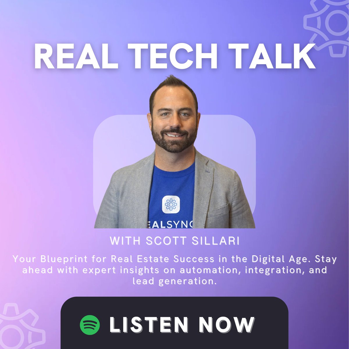 We've got something exciting for you: Real Tech Talk with Scott Sillari! 🏡💼 Our first episode is all about how automation can supercharge your real estate journey, helping you earn more while working smarter. Give it a listen – link's in the comments! #RealEstateTech