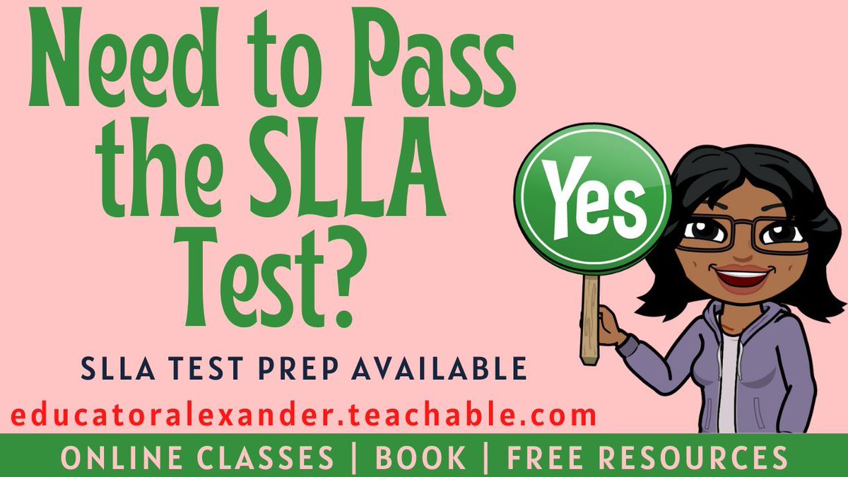🚨PASS THE SLLA TEST THE FIRST TIME🚨 ✅Online Classes Produce 92% Passing Rate ✅Free Resources ✅Book: Ready to Be an Educational Leader ALL FOUND HERE: educatoralexander.com/slla-test-prep #slla #sllatest #sllatestprep #EdLeadership #principals #leadershipcoaching #leadership #slla6990